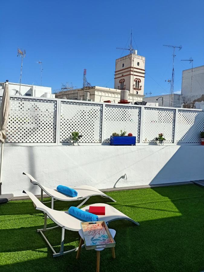 Apartmán Atico Terraza Torre Tavira Cádiz Exteriér fotografie